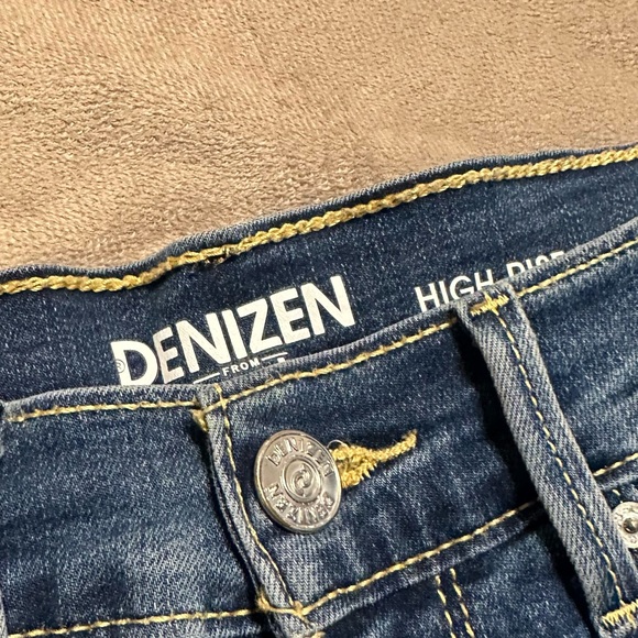 Denizen by Levi’s high rise shortie stretch Jean shorts size 27 - Picture 5 of 12